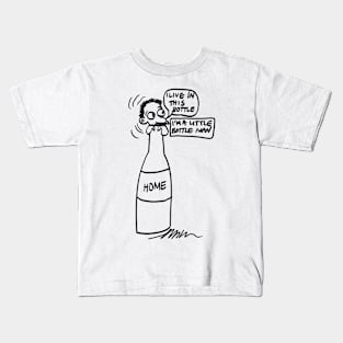 bottle man Kids T-Shirt